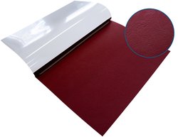 GOP easiBIND Thermobindemappen
Lederprägung
DIN A4 1.5 mm rot 
transparentes Deckblatt
1 Pack à 100 Stk.