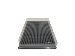 EVOLIS PVC Card Tray Kunststoffbox 
Für 76 Karten 86 x 54 mm